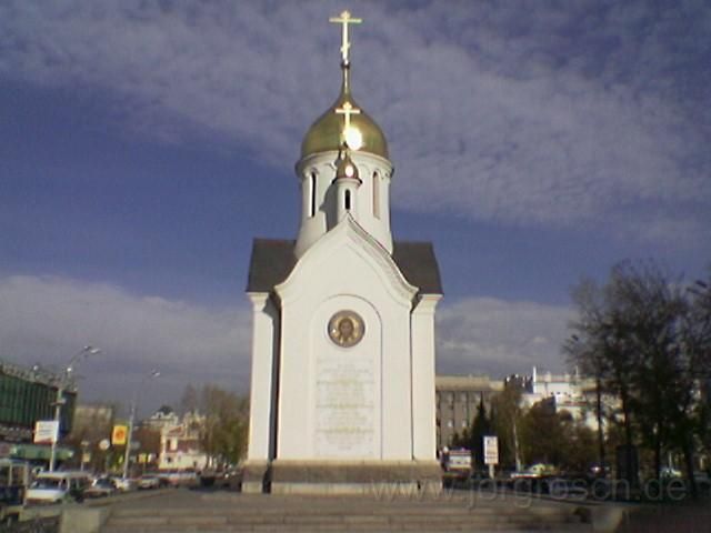 200410 novosibirsk.jpg - Sankt Nikolei Kirche im Zentrum EurAsiens in Novosibirsk